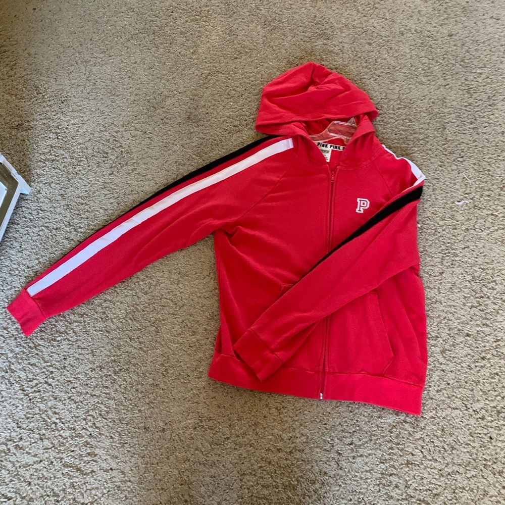 Victoria’s Secret PINK Red Zip-Up Jacket